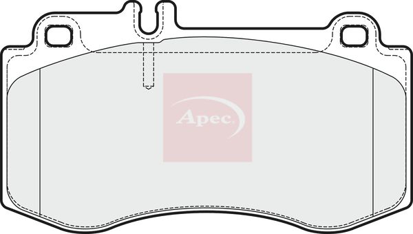 Apec PAD1735 Brake Pad Set, disc brake - 1