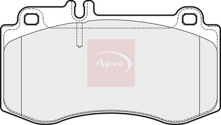 Apec PAD1735 Brake Pad Set, disc brake - 1