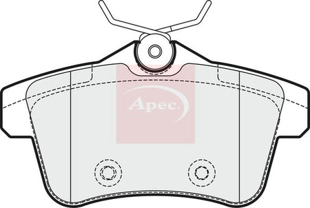 Apec PAD1741 Brake Pad Set, disc brake - 1