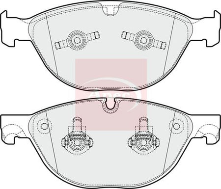 Apec PAD1757 Brake Pad Set, disc brake - 1