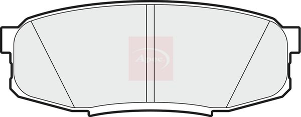 Apec PAD1762 Brake Pad Set, disc brake - 1