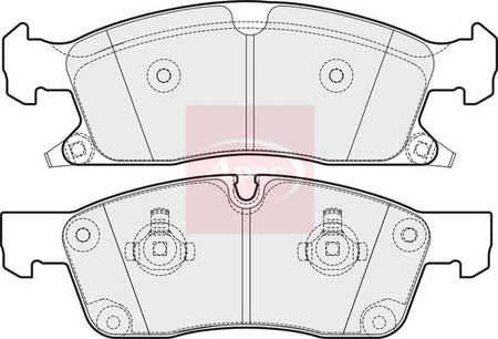 Apec PAD1770 Brake Pad Set, disc brake - 1