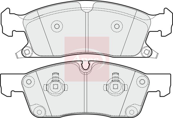 Apec PAD1770 Brake Pad Set, disc brake - 1