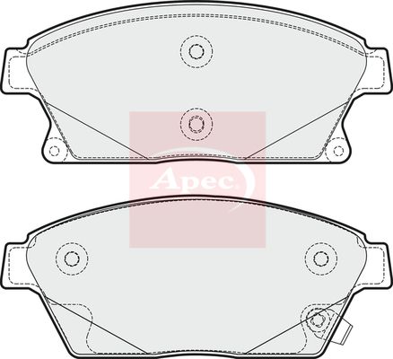 Apec PAD1772 Brake Pad Set, disc brake - 1