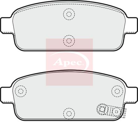 Apec PAD1773 Brake Pad Set, disc brake - 1