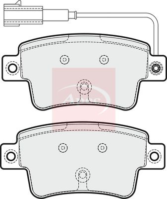 Apec PAD1776 Brake Pad Set, disc brake - 1