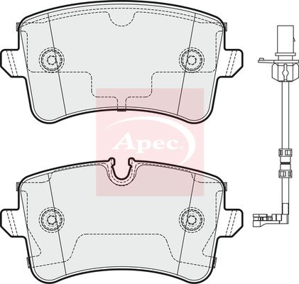 Apec PAD1778 Brake Pad Set, disc brake - 1