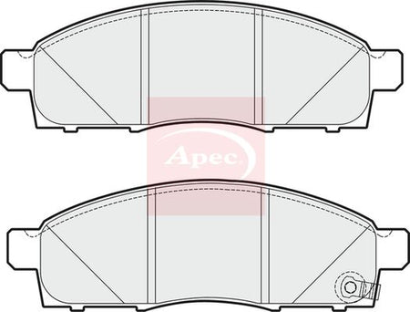 Apec PAD1780 Brake Pad Set, disc brake - 1