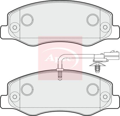 Apec PAD1783 Brake Pad Set, disc brake - 1