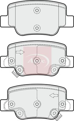 Apec PAD1799 Brake Pad Set, disc brake - 1