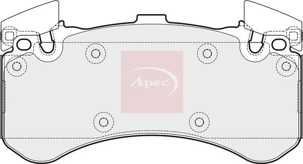 Apec PAD1805 Brake Pad Set, disc brake - 1