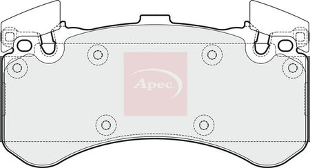 Apec PAD1805 Brake Pad Set, disc brake - 1