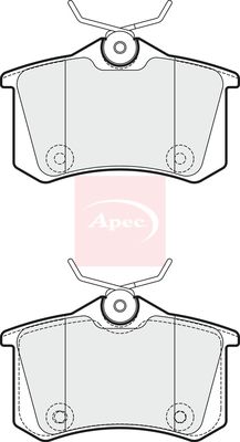 Apec PAD1814 Brake Pad Set, disc brake - 1