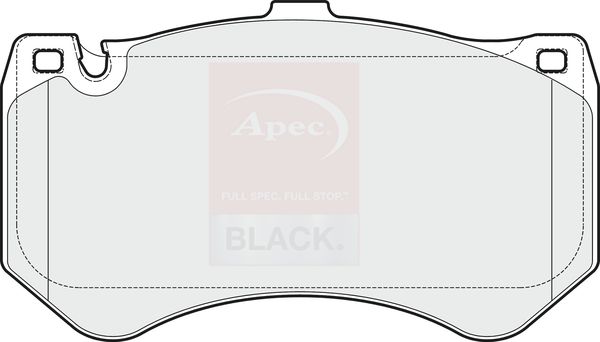 Apec PAD1820B Brake Pad Set, disc brake - 1