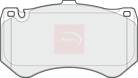 Apec PAD1820 Brake Pad Set, disc brake - 1