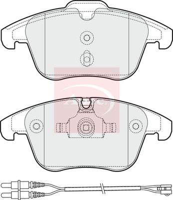 Apec PAD1824 Brake Pad Set, disc brake - 1