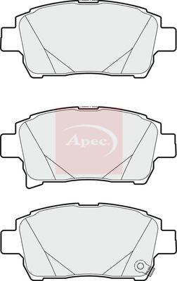 Apec PAD1825 Brake Pad Set, disc brake - 1