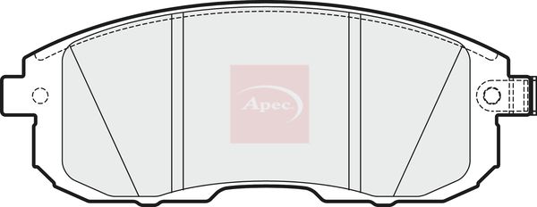 Apec PAD1832 Brake Pad Set, disc brake - 1