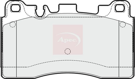 Apec PAD1837 Brake Pad Set, disc brake - 1