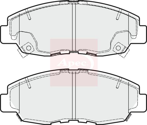 Apec PAD1848 Brake Pad Set, disc brake - 1