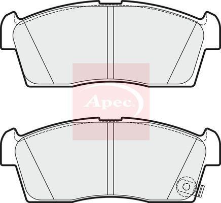 Apec PAD1856 Brake Pad Set, disc brake - 1