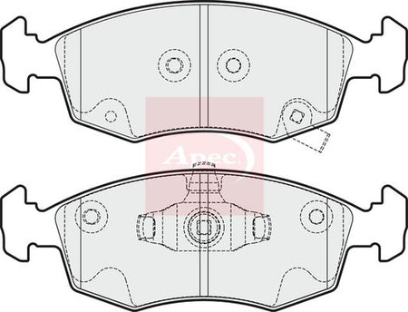 Apec PAD1871 Brake Pad Set, disc brake - 1
