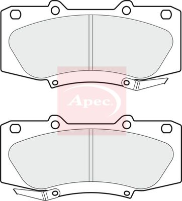 Apec PAD1872 Brake Pad Set, disc brake - 1