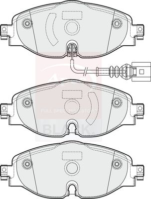 Apec PAD1902B Brake Pad Set, disc brake - 1