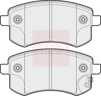 Apec PAD1909 Brake Pad Set, disc brake - 1