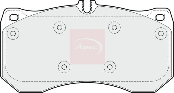 Apec PAD1910 Brake Pad Set, disc brake - 1