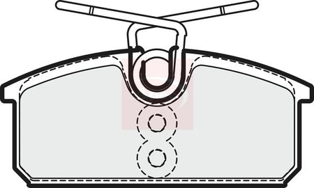 Apec PAD1911 Brake Pad Set, disc brake - 1