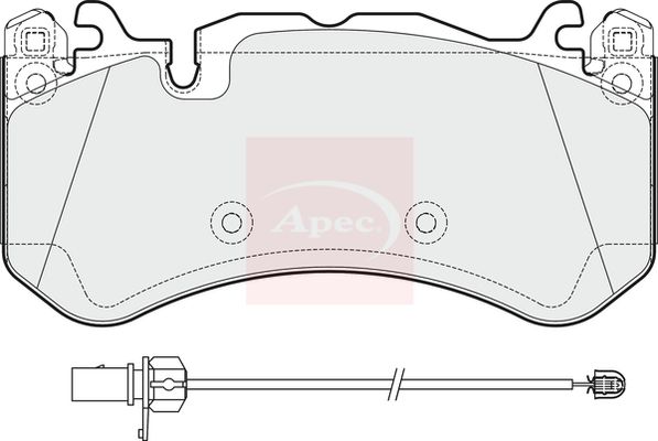 Apec PAD1926 Brake Pad Set, disc brake - 1