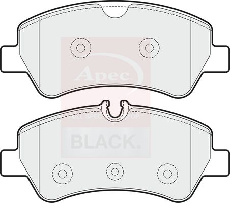 Apec PAD1931B Brake Pad Set, disc brake - 1