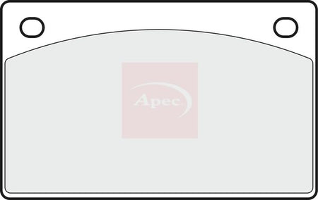 Apec PAD1935 Brake Pad Set, disc brake - 1