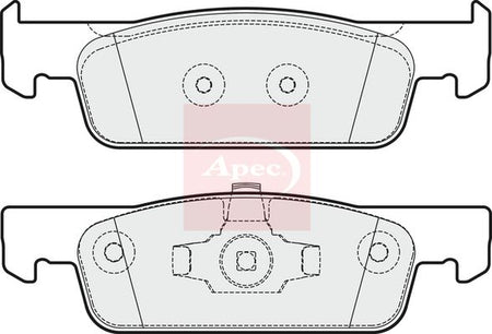 Apec PAD1944 Brake Pad Set, disc brake - 1
