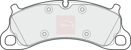 Apec PAD1947 Brake Pad Set, disc brake - 1