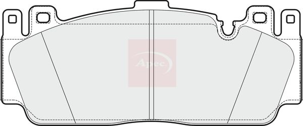 Apec PAD1948 Brake Pad Set, disc brake - 1