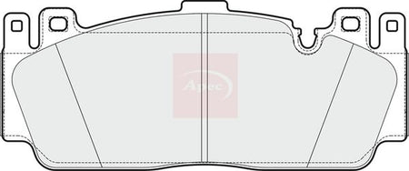 Apec PAD1948 Brake Pad Set, disc brake - 1