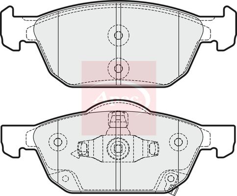 Apec PAD1959 Brake Pad Set, disc brake - 1