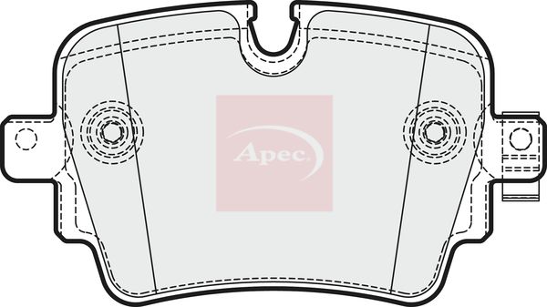Apec PAD1967 Brake Pad Set, disc brake - 1