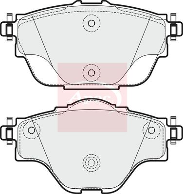Apec PAD1976 Brake Pad Set, disc brake - 1