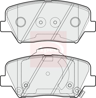 Apec PAD1979 Brake Pad Set, disc brake - 1