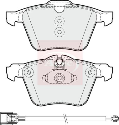 Apec PAD1985 Brake Pad Set, disc brake - 1