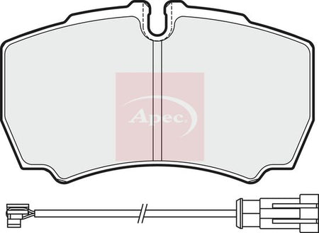 Apec PAD1992 Brake Pad Set, disc brake - 1