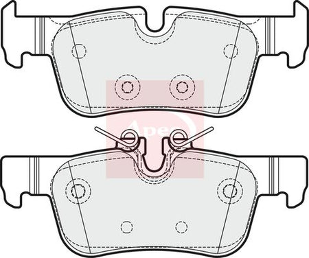 Apec PAD2007 Brake Pad Set, disc brake - 1