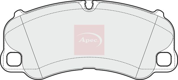 Apec PAD2018 Brake Pad Set, disc brake - 1