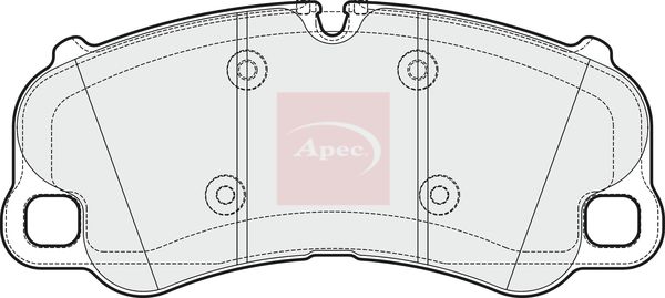 Apec PAD2019 Brake Pad Set, disc brake - 1