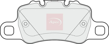 Apec PAD2020 Brake Pad Set, disc brake - 1