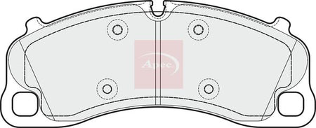Apec PAD2021 Brake Pad Set, disc brake - 1