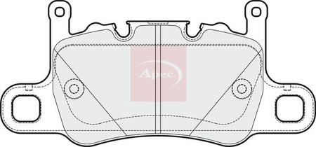 Apec PAD2022 Brake Pad Set, disc brake - 1